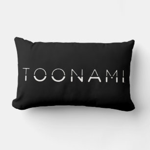 Coussin Rectangle Logo de la police de toonami Split