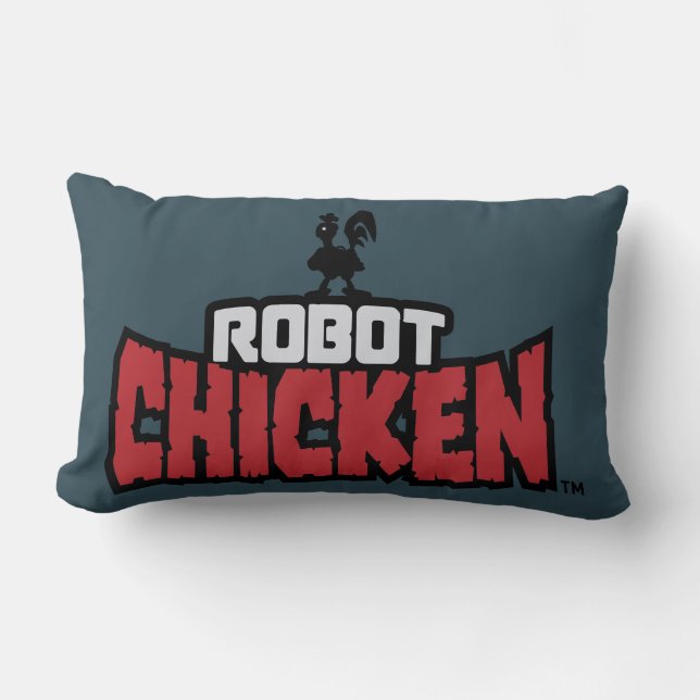 Coussin Rectangle Logo de Robot Chicken (Recto)