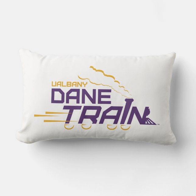 Coussin Rectangle Logo du train UAlbany Dane (Recto)