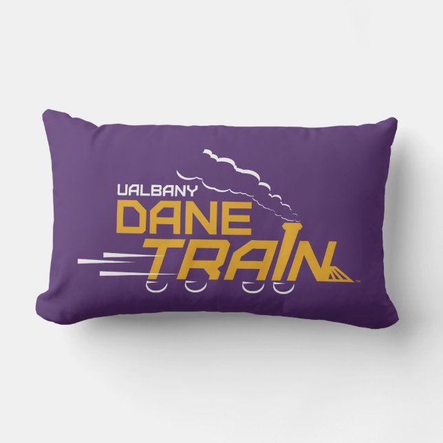 Coussin Rectangle Logo du train UAlbany Dane (Recto)