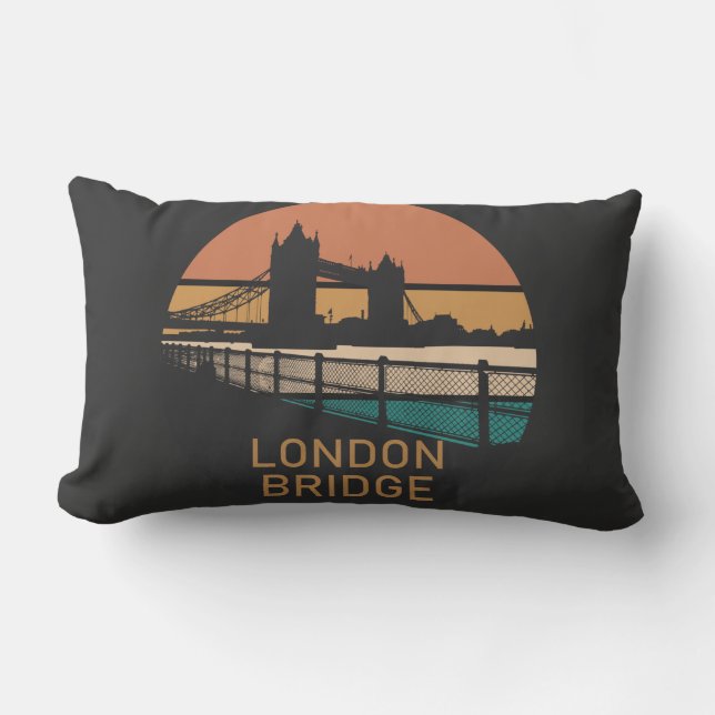 Coussin Rectangle London Bridge (Recto)