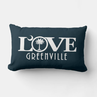 Coussin Rectangle LOVE Greenville Caroline du Sud