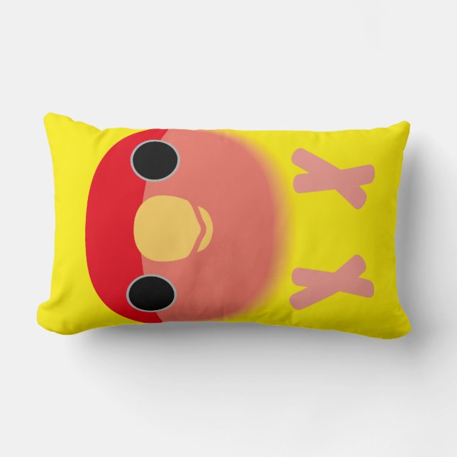 Coussin Rectangle Lovebird à tête de bracelet (cannelle australienne (Recto)