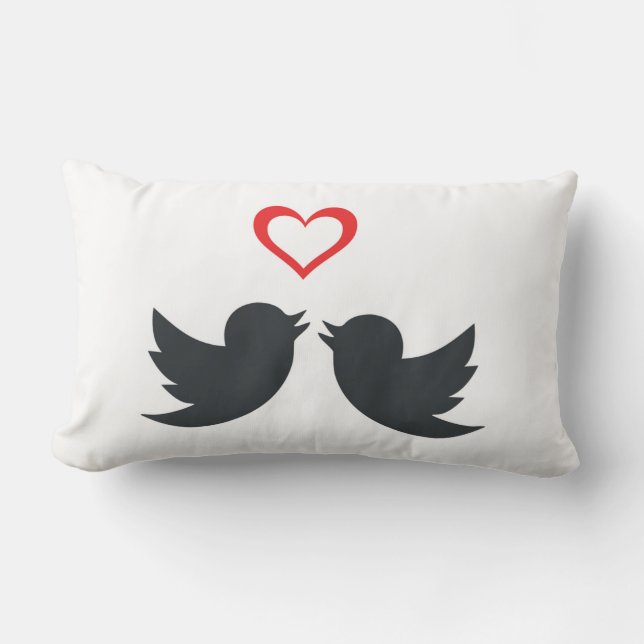 COUSSIN RECTANGLE LOVEBIRDS (Recto)