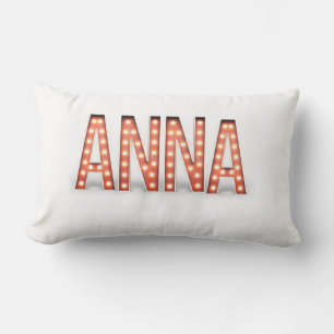 Coussin Rectangle Lumières Anna Marquee