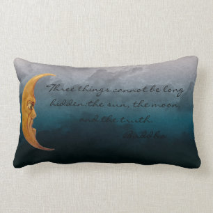 Coussin Rectangle Lune et vérité de Sun