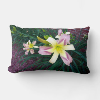 Coussin Rectangle Lys violet/jaune Mojo américain lancer l'oreiller