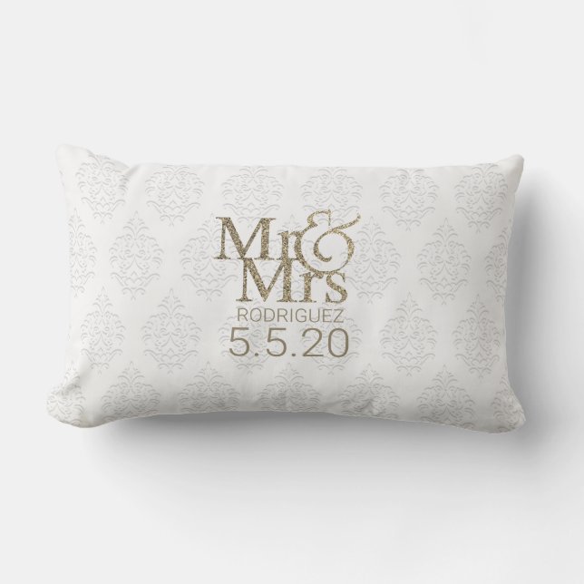 Coussin Rectangle M. et Mme Conte de Fées Royal (Recto)