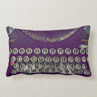 Coussin Rectangle Machine à écrire démodée
