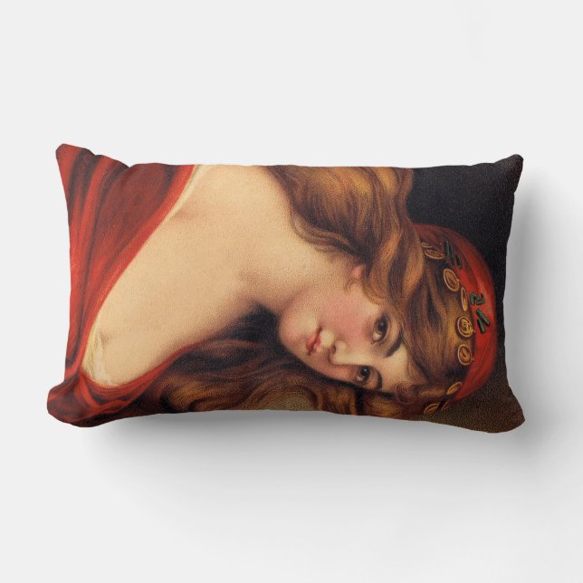 Coussin Rectangle Magnifique caisson GYPSY Fortune (Recto)