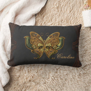 Coussin Rectangle Magnifique papillon élégant.