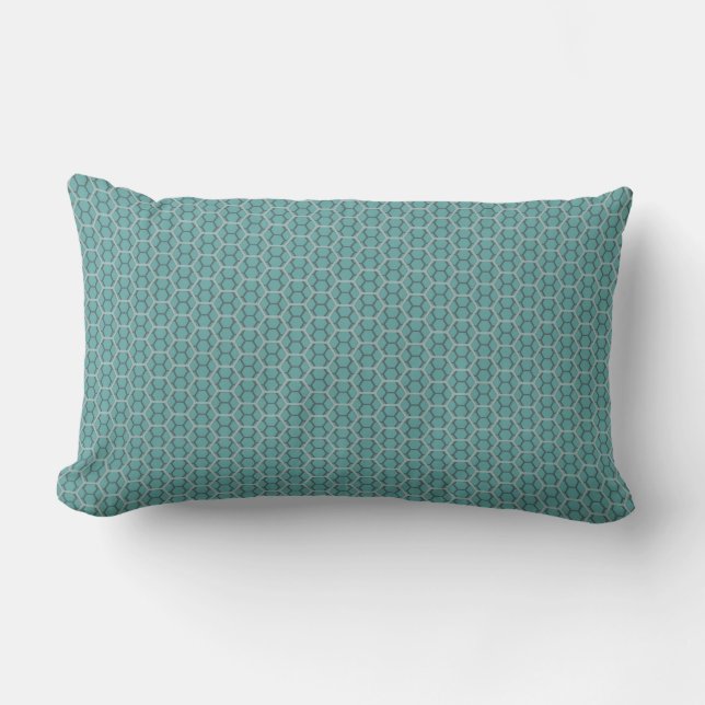 Coussin Rectangle Maillage de peigne (Recto)