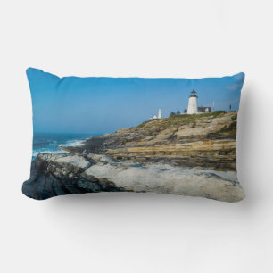 Coussin Rectangle Maine, Pemaquid Point, phare de Pemaquid Point