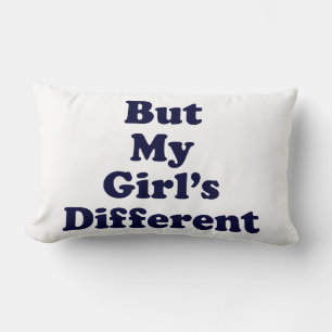 Coussin Rectangle Mais ma fille est différente