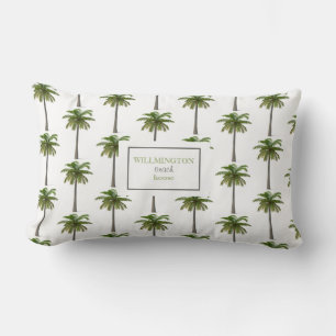 Coussin Rectangle Maison de plage Monogram Palm Tree