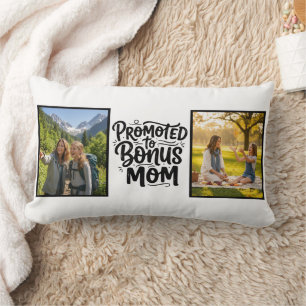Coussin Rectangle Maman Supplémentaire Promue Écriture Pinceau Doubl