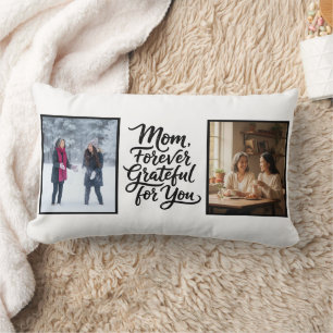 Coussin Rectangle Maman Toujours Reconnaissante Pour Vous Deux Photo