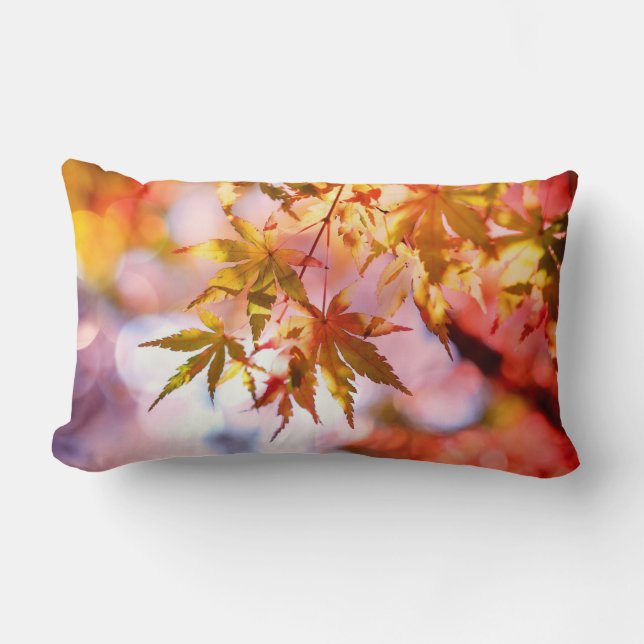 Coussin Rectangle Maple Feuille Landscape Design-21355 (Recto)