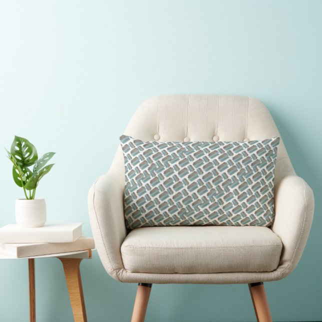 Coussin Rectangle Marbre élégant (Chaise)