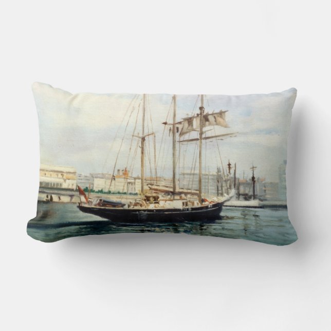 Coussin Rectangle Marine/Marine/Marinez (Recto)