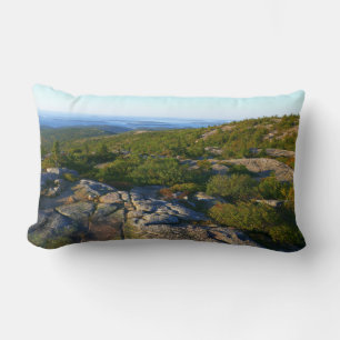 Coussin Rectangle Matin au sommet du mont Cadillac à Acadia
