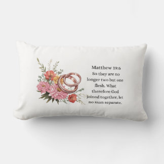 Coussin Rectangle Matthieu 19:6