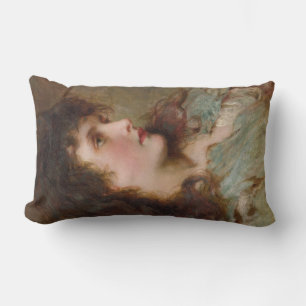 Coussin Rectangle Maud (Élégante Portrait Féminin)