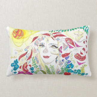 Coussin Rectangle Medilludesign - expansion de conscience