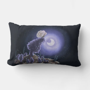 Coussin Rectangle Meeting at Moonlight