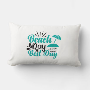 Coussin Rectangle Meilleur Jour De Plage-68634
