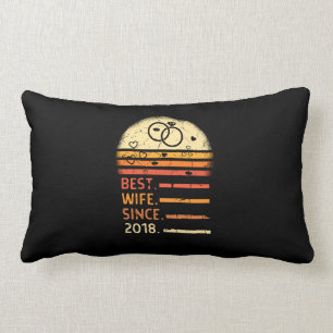 Coussin Rectangle Meilleure femme depuis 2018 la journée de la mèr