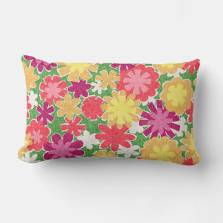 Coussin Rectangle Mélange floral