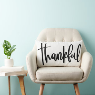 Coussin Rectangle Merci de bénédictions gracieuses Thanksgiving