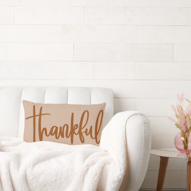 Coussin Rectangle Merci de bénédictions gracieuses Thanksgiving (Canapé)