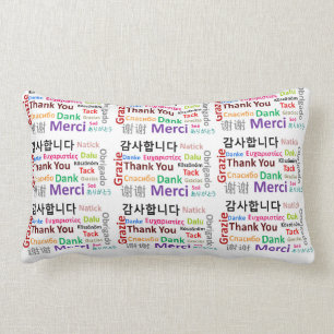 Coussin Rectangle Merci, Merci, humide