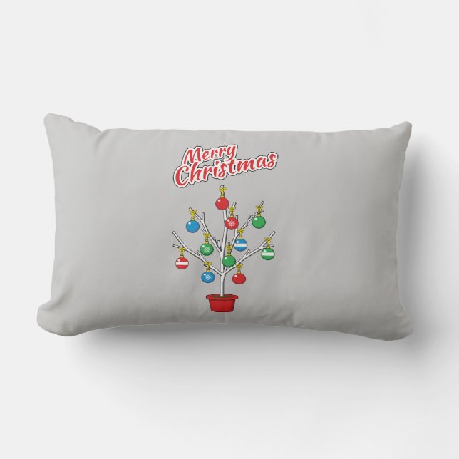Coussin Rectangle Merry Christmas (Recto)