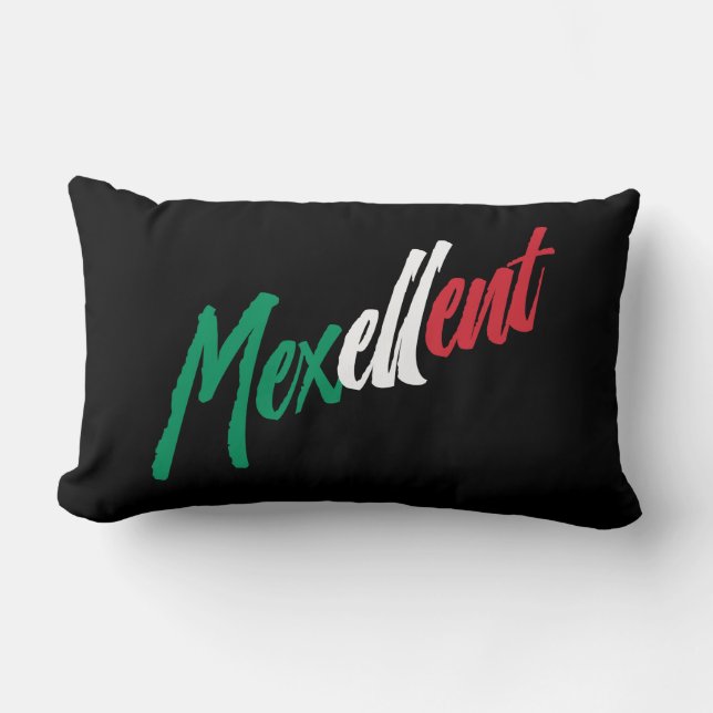Coussin Rectangle Mexellent - Mexique et fierté mexicaine (Recto)