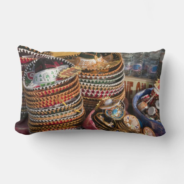 Coussin Rectangle Mexique, Cozumel. Souvenirs à l'Isla de Cozumel (Recto)