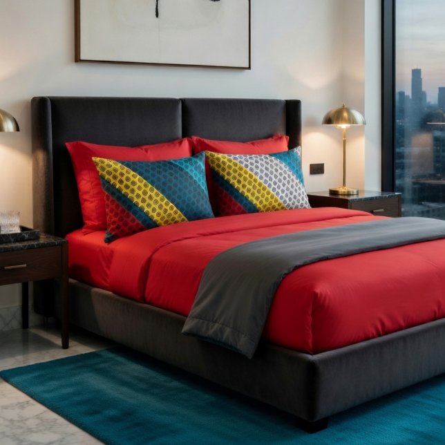Coussin Rectangle Mini Zones (Créateur téléchargé)