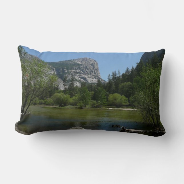 Coussin Rectangle Mirror Lake II dans le parc national de Yosemite (Recto)