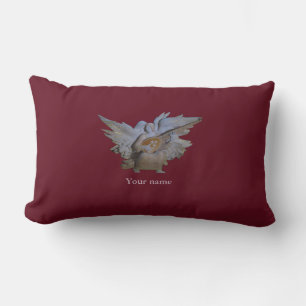 Coussin Rectangle Mobilier rouge doux Angel Polyester