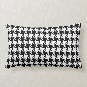 Coussin Rectangle Mod de motif du pied-de-poule Pie-De-Poule
