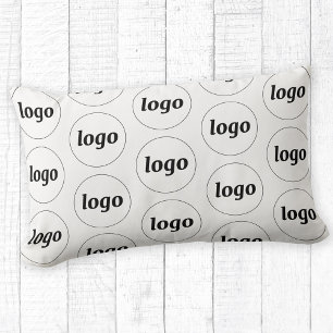 Coussin Rectangle Modèle de logo simple pour la promotion des entrep