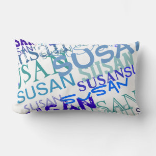 Coussin Rectangle modèle votre nom