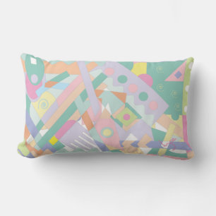 Coussin Rectangle Moderne Abstrait géométrique Motif chic tendance
