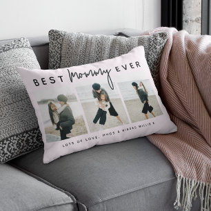 Coussin Rectangle Moderne personnalisée meilleure maman du monde   3