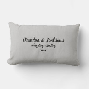 Coussin Rectangle Modifier les noms Zone de lecture de bande de text