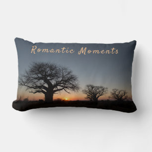 Coussin Rectangle Moments romantiques Coucher de soleil Sacred Baoba