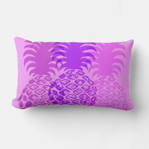 Coussin Rectangle Momona ananas Hawaiian Tropical Reversible