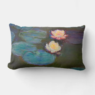 Coussin Rectangle Monet Water Lys Pond Nénuphars Peinture